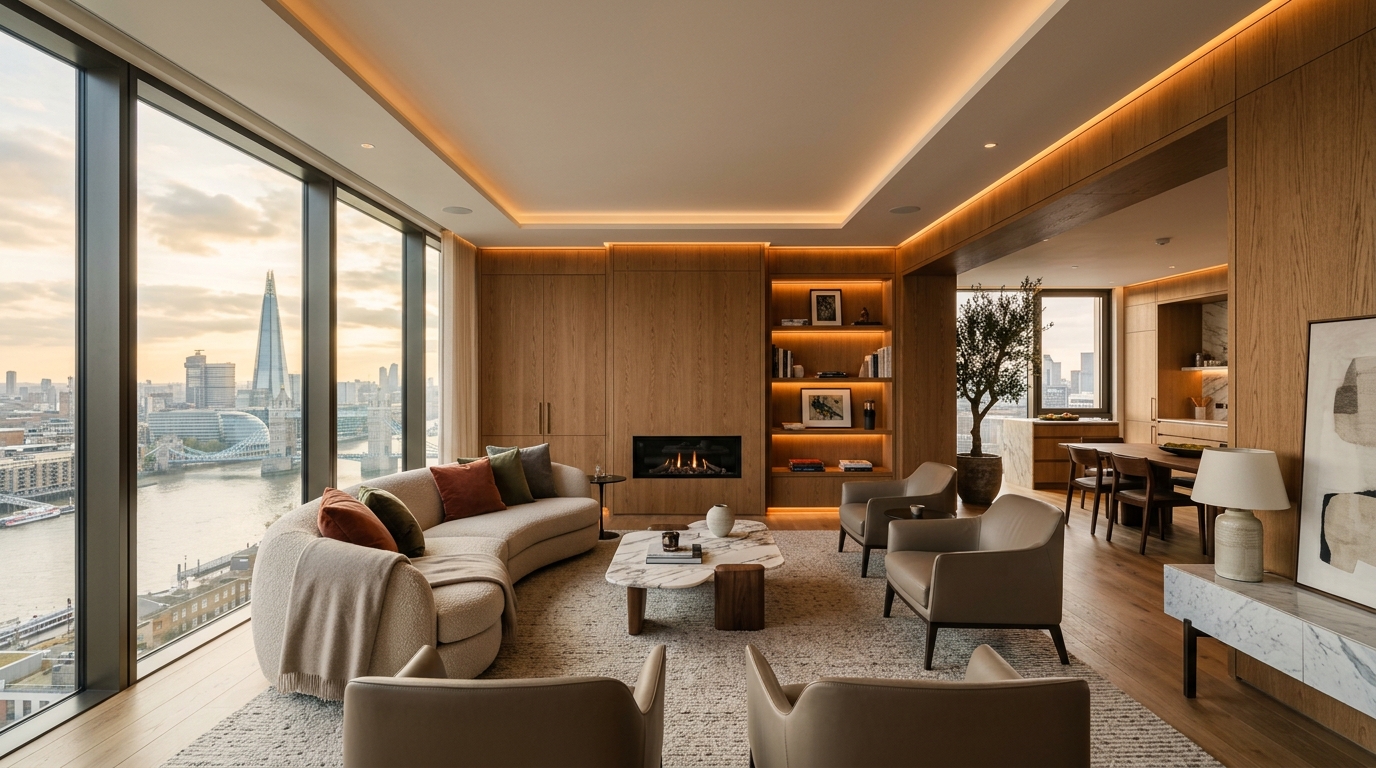 Residencia Ático - Interiorismo e Iluminación Arquitectónica